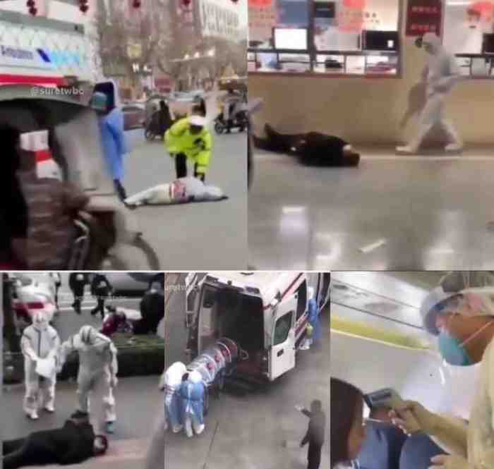 Seram, Korban Virus Corona di Wuhan Bergelimpangan Seperti Zombie