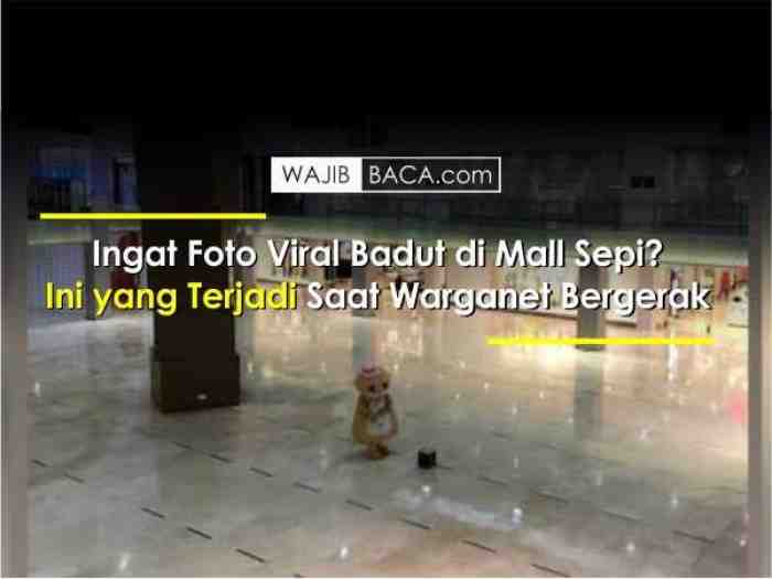 Ingat Foto Viral Badut di Mall Sepi? Begini Nasibnya Sekarang