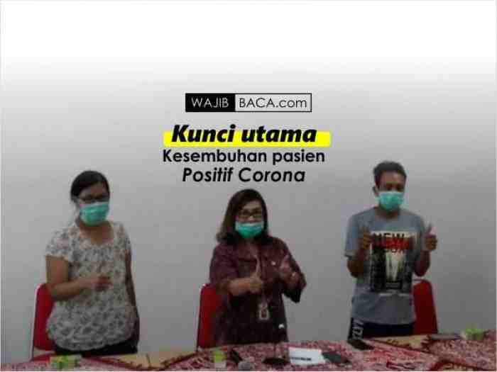 Cerita 4 Pasien Positif Corona di Semarang, Bocorkan Kunci Kesembuhannya