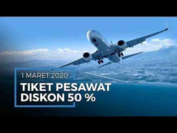 Tiket Pesawat Diskon 50% PP 10 Destinasi, Cek Daftar Wisata yang Wajib Anda Kunjungi 