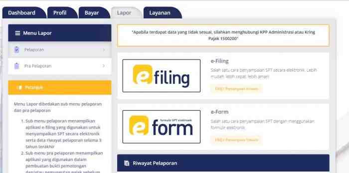 Awas, Telat Lapor Pajak Denda Hingga 1 Juta, ini Cara Lapor SPT Online e-Filing