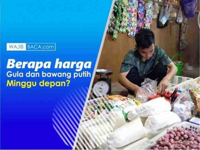 Ibu-ibu Tak Usah Khawatir, Jokowi Janji Harga Gula dan Bawang Putih Turun