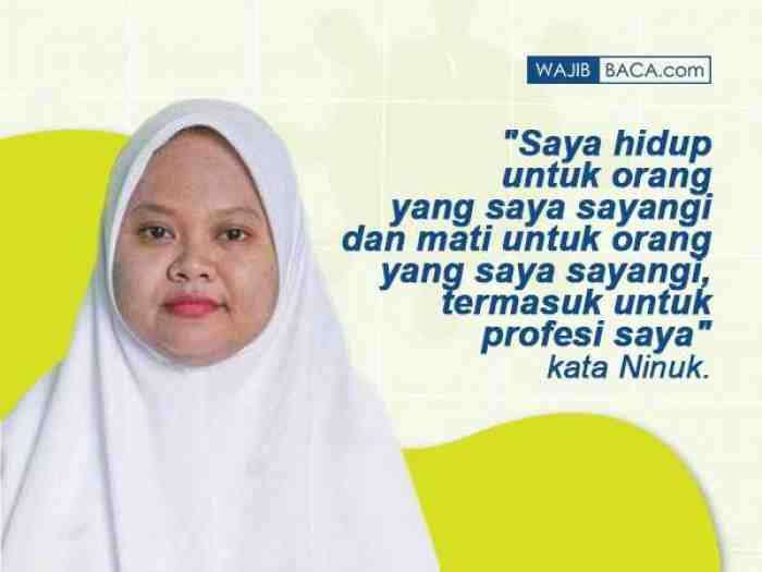 Kisah Haru, Ninuk Sang Perawat yang Meninggal karena Terinfeksi Corona