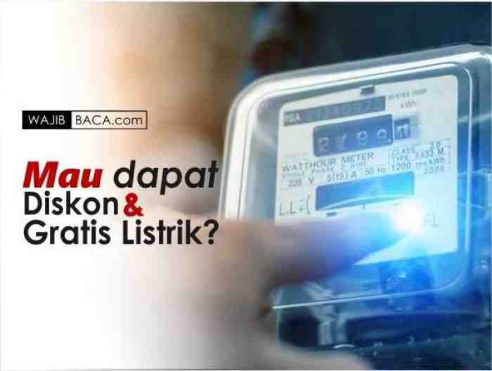 Catat, Begini Cara Dapatkan Token Gratis Bagi Pengguna Listrik 450 VA dan 900 VA