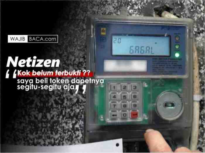 Update, Pengguna Token Pulsa PLN Golongan 900 VA Juga Dapat Diskon 50 Persen