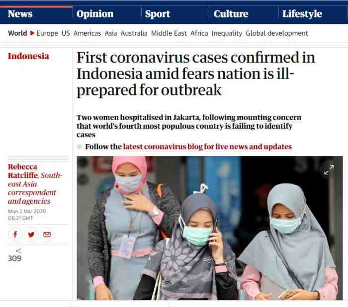 Terindikasi Gejala Corona? Segera Periksa, ini 100 RS yang Menangani Corona