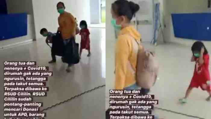 Orangtua Terpapar Corona, 3 Bocah Terlantar Keluarga dan Tetangga Takut Urus