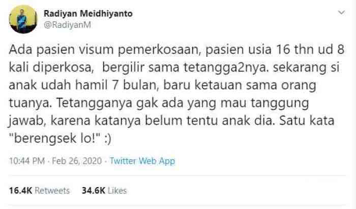 Biadab, Remaja Digilir Tetangganya Hingga Hamil, Ingat Setiap Perbuatan Pasti Dibalas