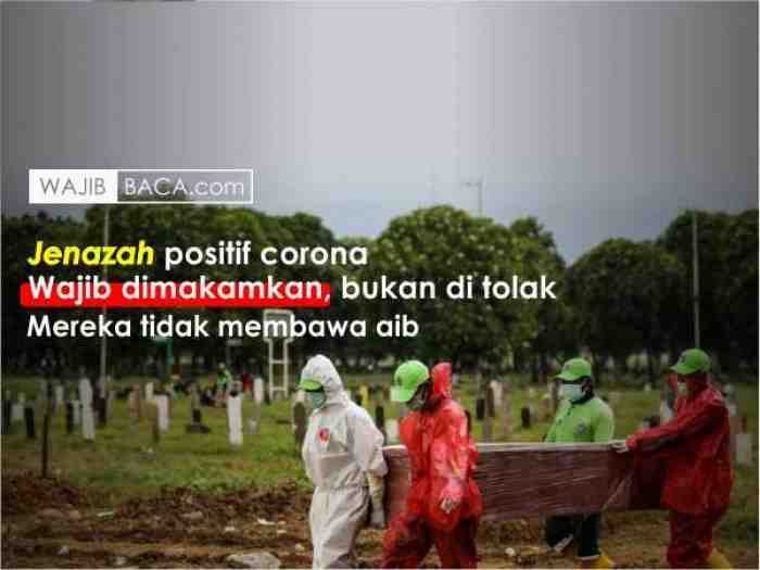 Banyak Desa Menolak, Kecuali Satu Desa ini Siap Terima Jenazah Corona