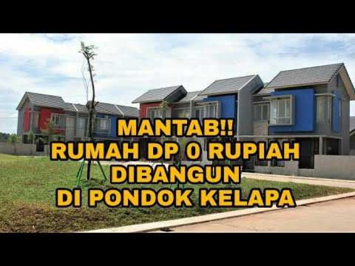 Viral, Realisasi Program Rumah DP 0 Rupiah