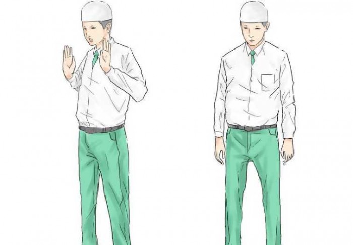 Tata Cara Gerakan Ibadah Sholat Lengkap Dengan Gambar Sholat