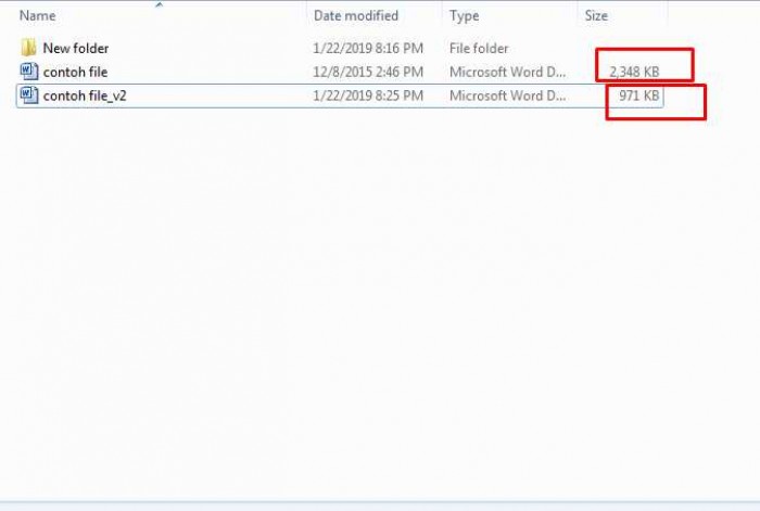 3 Cara Kompres Word atau Mengecilkan Ukuran File Word