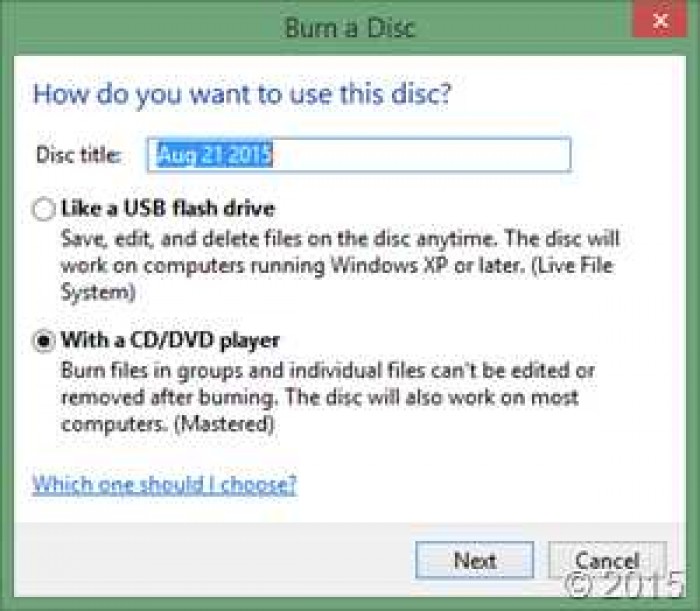 Cara Burning CD/DVD Tanpa Menggunakan Software