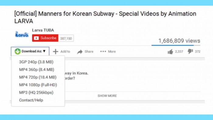 Cara Download Video Youtube di Android dan PC Tanpa Aplikasi