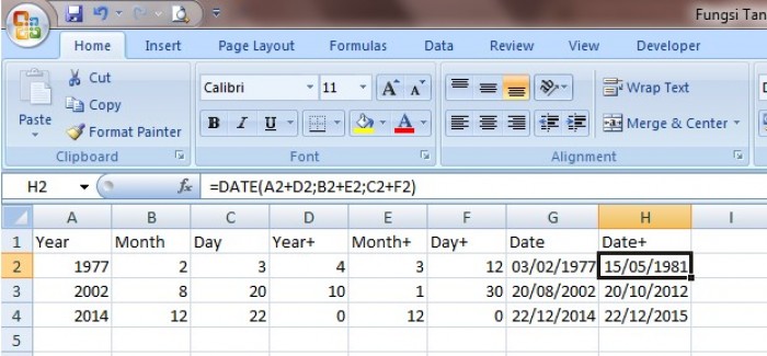 21 Rumus Dasar Excel Beserta Contohnya