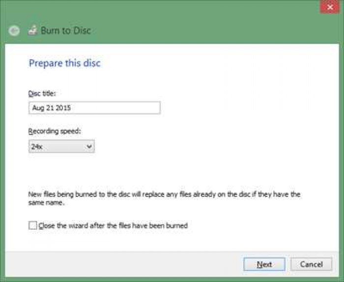 Cara Burning CD/DVD Tanpa Menggunakan Software