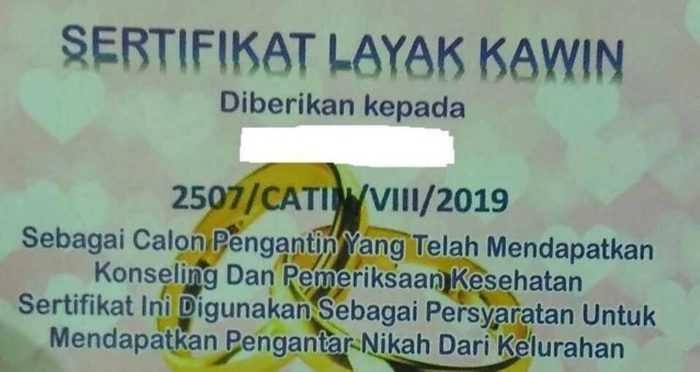 Segeralah Menikah Sebab tahun 2020 Syaratnya Makin Berat Segeralah Menikah Sebab tahun 2020 Syaratnya Makin Berat