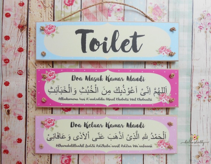 Doa Masuk WC dan Keluar WC Beserta Artinya