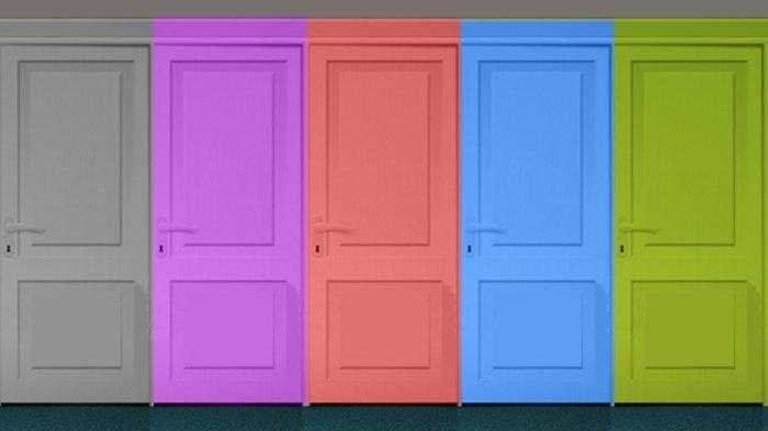 Tes Kepribadian Lewat Warna Pintu Apa yang Ingin Kamu Buka? 