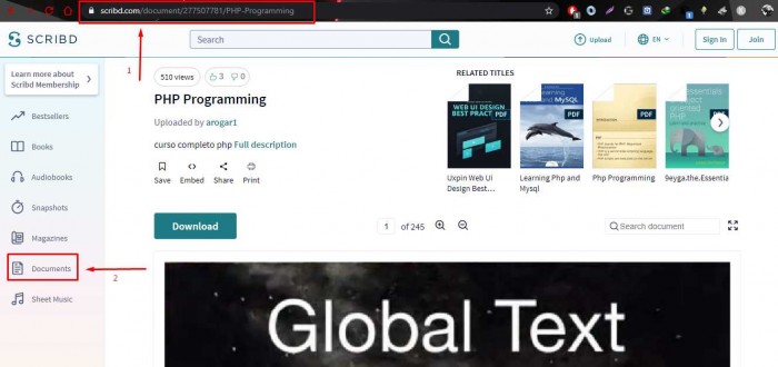 Cara Download Scribd Gratis Tanpa Login Dengan Scribd Downloader Cara Download Scribd Gratis Tanpa Login Dengan Scribd Downloader