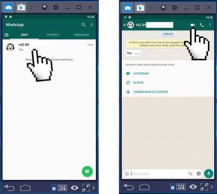 Cara Video Call Whatsapp di Laptop dengan Emulator Android