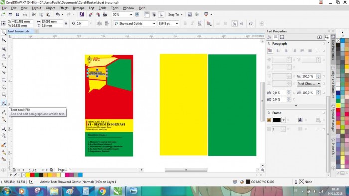 Cara Membuat Brosur Lengkap, Word, Photoshop, dan Coreldraw