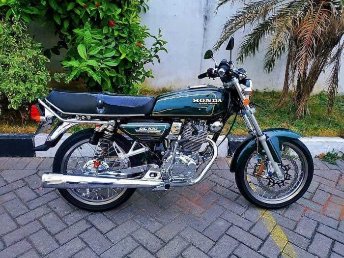 5 Modifikasi Honda GL 100 Paling Keren di Tahun 2019