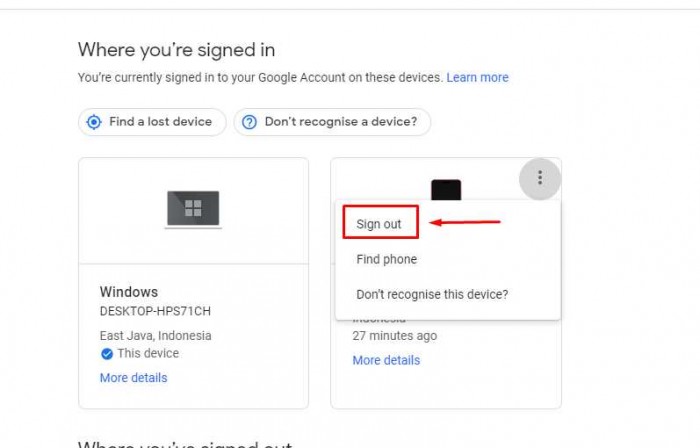 Cara Mengeluarkan Akun Gmail di Semua Perangkat HP dan Laptop
