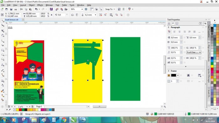 Cara Membuat Brosur Lengkap, Word, Photoshop, dan Coreldraw