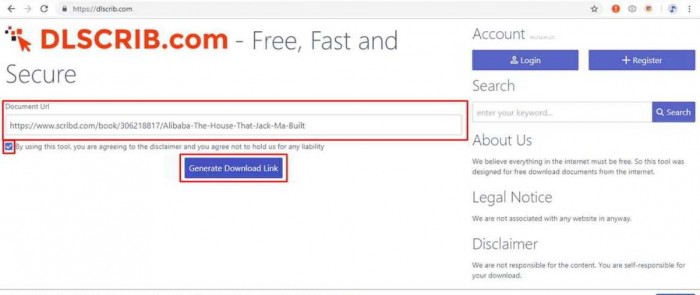 Cara Download Scribd Gratis Tanpa Login Dengan Scribd Downloader Cara Download Scribd Gratis Tanpa Login Dengan Scribd Downloader