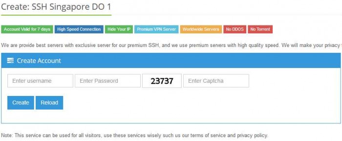 Cara Buat Akun SSH Gratis dan Full Speed