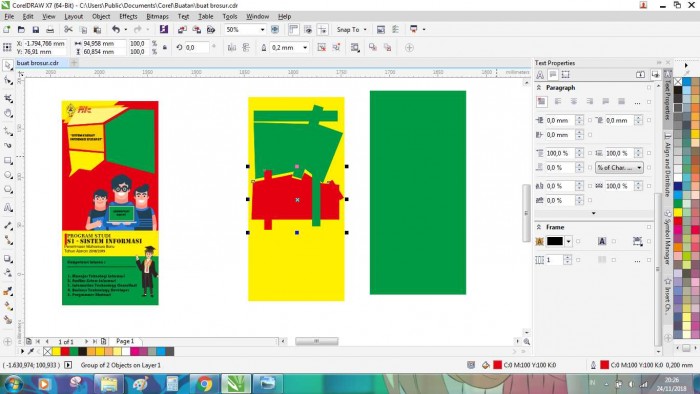 Cara Membuat Brosur Lengkap, Word, Photoshop, dan Coreldraw