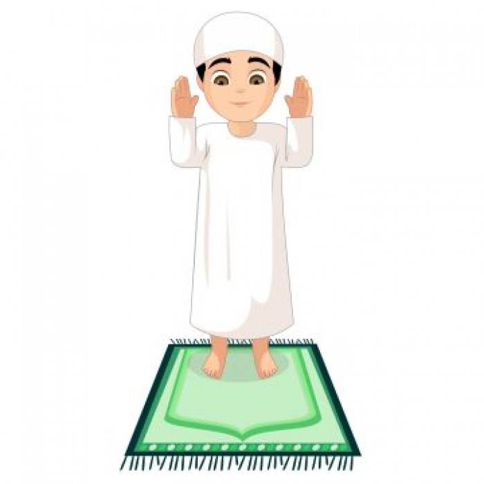 Gambar Orang Sholat Kartun Adab Dan Panduan Solat Seo