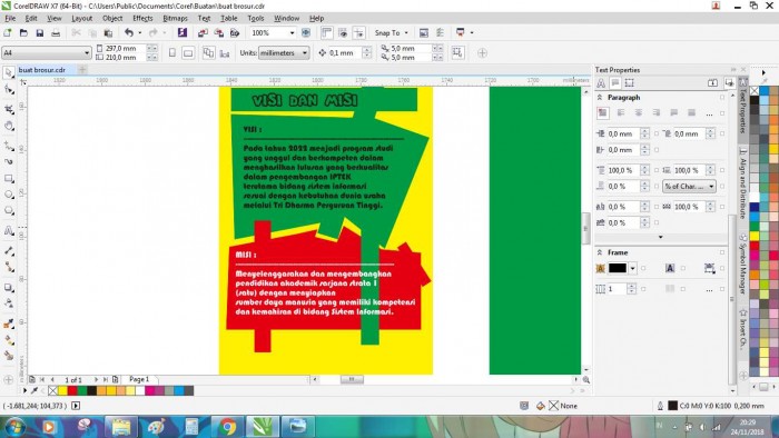 Cara Membuat Brosur Lengkap, Word, Photoshop, dan Coreldraw