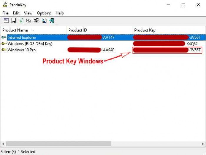 cara mendapatkan product key windows 10 pro