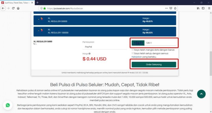 2 Cara Beli Pulsa Dengan Paypal Dijamin Mudah dan Lebih Murah