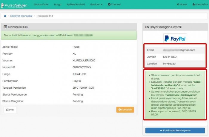 2 Cara Beli Pulsa Dengan Paypal Dijamin Mudah dan Lebih Murah