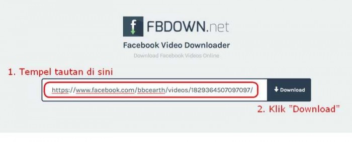 Cara Download Video Facebook Tanpa Aplikasi di Android dan PC