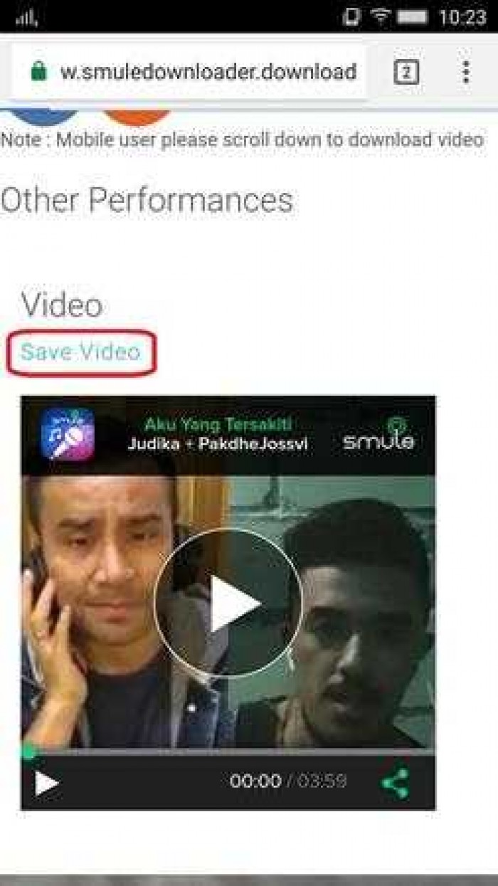 3 Cara Download Video Smule Tanpa APK 