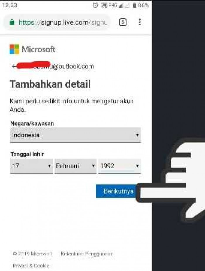 Cara Mudah Buat Akun Microsoft Gratis di Laptop dan HP 