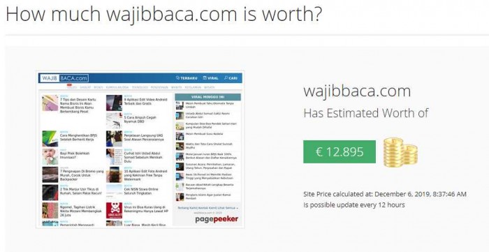 5 Situs Untuk Cek Harga Website dan Blog