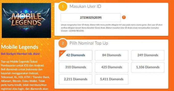 3 Cara Beli Diamond Mobile Legend Mudah Dengan Pulsa