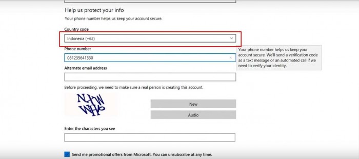 Cara Mudah Buat Akun Microsoft Gratis di Laptop dan HP 