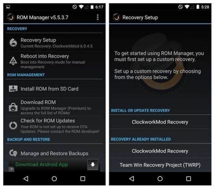 Cara Instal CWM Recovery di Semua Versi Android Cara Instal CWM Recovery di Semua Versi Android