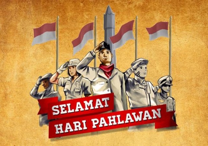 Kumpulan Poster Hari Pahlawan  dan Makna Hari Pahlawan 