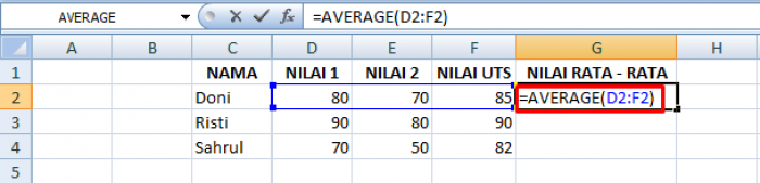 21 Rumus Dasar Excel Beserta Contohnya
