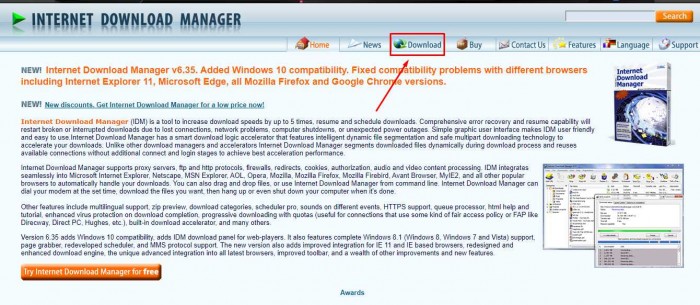 Cara Download dan Instal Internet Download Manager Tanpa Regristrasi
