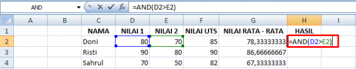 21 Rumus Dasar Excel Beserta Contohnya
