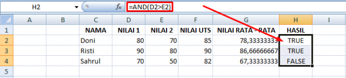 21 Rumus Dasar Excel Beserta Contohnya