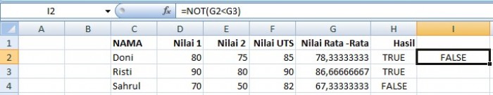 21 Rumus Dasar Excel Beserta Contohnya